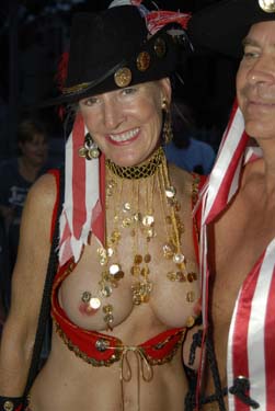 Body Painting 2008 photo - Duval Street, Key West
